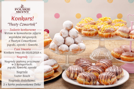 Konkurs fotograficzny "Tłusty czwartek"