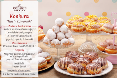 Konkurs fotograficzny "Tłusty czwartek"