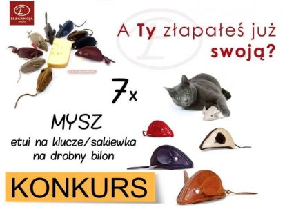 Konkurs "Wygraj skórzane etui na klucze!"
