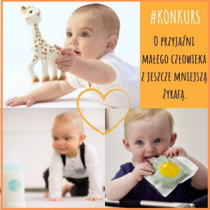 Konkurs "O przyjaźni małego człowieka z jeszcze mniejszą żyrafą"