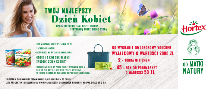 Konkurs "Twój najlepszy Dzień Kobiet" Polomarket