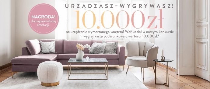 Konkurs "Urządzasz = Wygrywasz!"