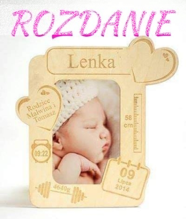 Konkurs "3 prześliczne ramki z grawerem"