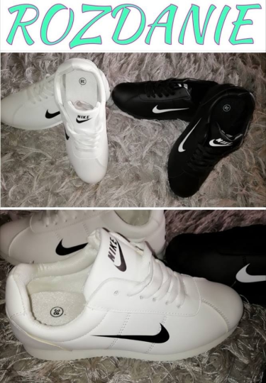 Wygraj zestaw 2 pary adidasów NIKE r. 38