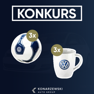 Konkurs "Wygraj piłkę lub kubek VW" do godz. 18:00