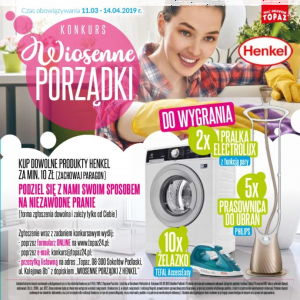 Konkurs "Wiosenne porządki z Henkel"Topaz