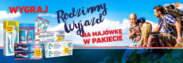 Konkurs "Majówka z Sensodyne" Kaufland