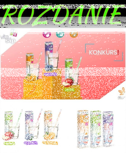 Wygraj zestaw 3 opskowań słomek z witaminami