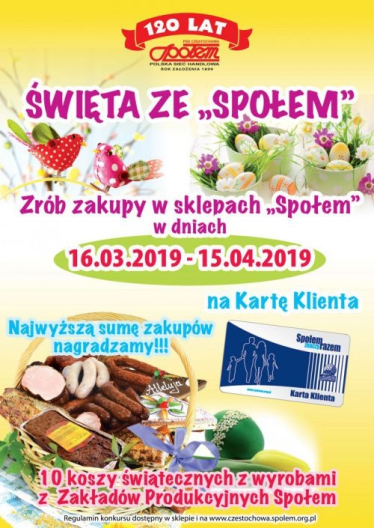 Częstochowa: Konkurs "PSS - Święta ze Społem"