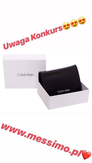 Wygraj portfel Damski Marki Premium Calvin Klein