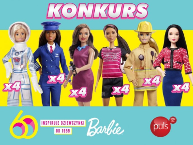 Konkurs "Lalka Barbie świętuje 60 lat" do godz. 12:00