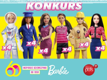 Konkurs "Lalka Barbie świętuje 60 lat" do godz. 12:00