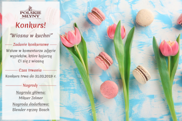 Konkurs "Wiosna w kuchni"