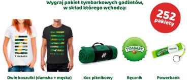 Konkurs "Obudź wiosnę Tymbark" wybrane sklepy