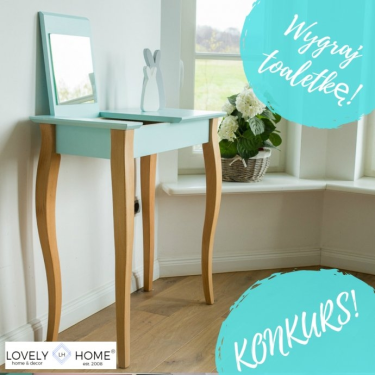 Wygraj pastelową toaletkę w szybkim konkursie!