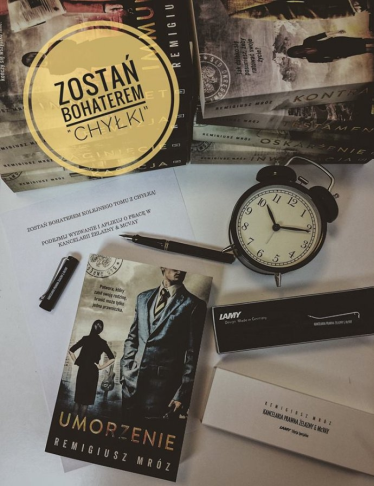 Konkurs "Zostań bohaterem serii z Chyłką"