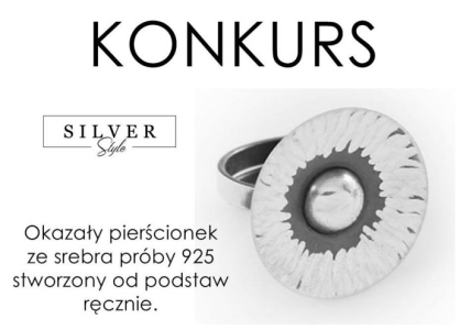 Wygraj ręcznie robiony srebrny pierścionek