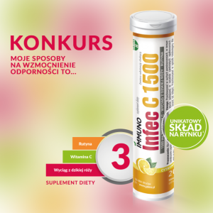 Konkurs "Moje sposoby na wzmocnienie odporności to..."