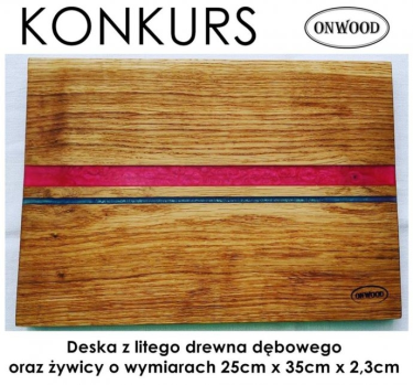 Wygraj dębową deskę