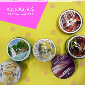 Wygraj zestaw świeczek Kringle