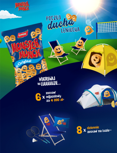 Loteria "Poczuj ducha leniucha"