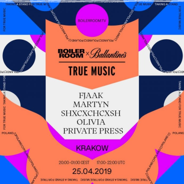 Kraków: Wygraj bilety na Boiler Room x Ballantine’s True Music! 18+
