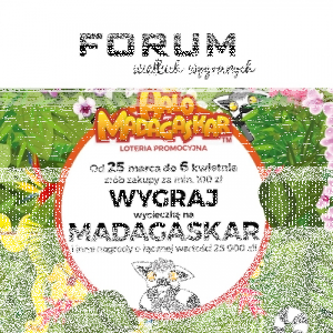 Gliwice: Loteria "Halo Madagaskar"