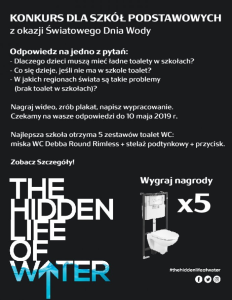 Konkurs "Kimkolwiek jesteś, gdziekolwiek jesteś, zawsze masz prawo do wody"