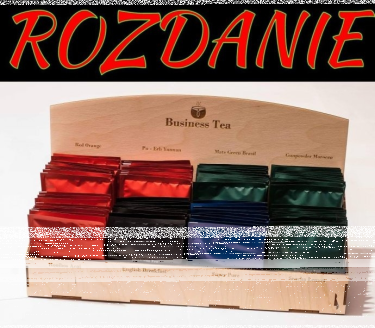 Konkurs "Drewniana skrzyneczka z 80 herbatkami"