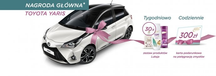 Loteria "Luksja. 30 lat pielęgnacji zmysłów"