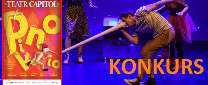 Warszawa: Wygraj bilety na spektakl PINOKIO!