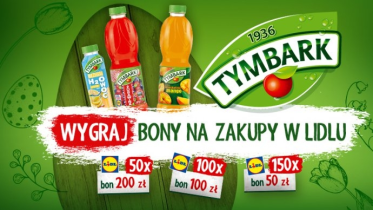 Konkurs "Wielkanoc z Tymbarkiem w sieci Lidl"