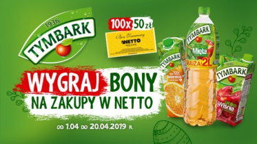 Konkurs "Wielkanoc z Tymbarkiem w sieci Netto"