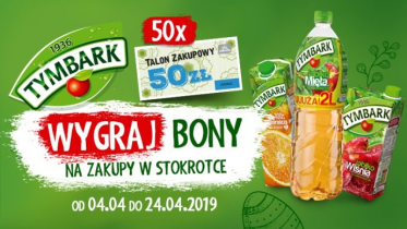 Konkurs "Wielkanoc z Tymbarkiem w sieci Stokrotka"