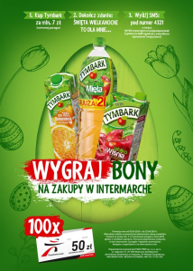 Konkurs "Wielkanoc z Tymbarkiem" Intermarche