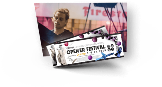 Konkurs "Firestone Zagłosuj i wygraj bilety na Open’er Festival"