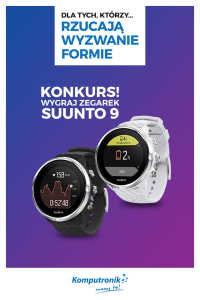 Konkurs "Światowy Dzień Sportu z Suunto"