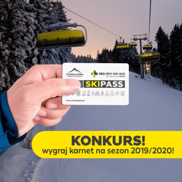 Konkurs "Pomóż Czarnej Górze zmieniać się na lepsze i zgarnijkarnetna przyszły sezon"