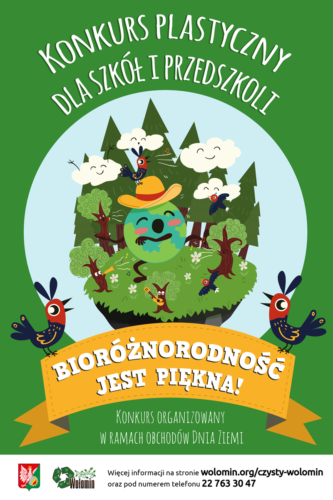 Wołomin: Konkurs plastyczny "Bioróżnorodność jest piękna!"