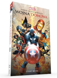 Konkurs "Wojna domowa - oficjalna powieść Marvela" do godz. 12:00
