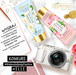 Konkurs #BielendaBodyPositive - wygraj warsztaty w redakcji ELLE z marką Bielenda