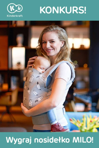 Wygraj nosidełko ergonomiczne MILO od Kinderkraft