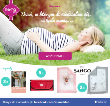 Konkurs "Dzień, w którym dowiedziałam się, że będę mamą..."
