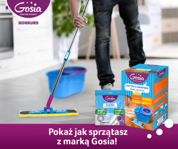 Konkurs fotograficzny "Sprzątam z marką Gosia"