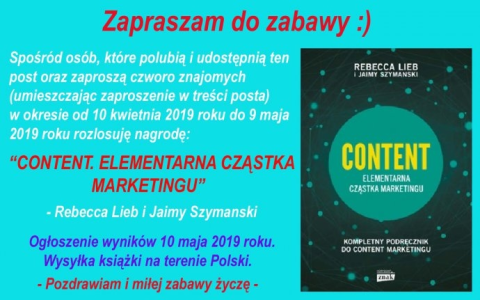 Konkurs książkowy od TG Training