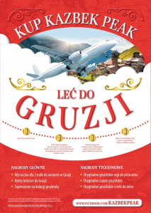 Konkurs "Kup Kazbek Peak - lec do Gruzji"