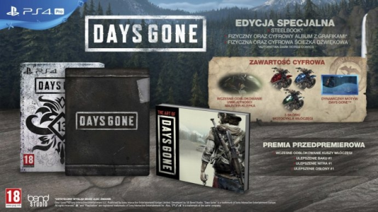 Konkurs "Stwórz reklamę Days Gone do PSX Extreme i wygraj PS4 Pro" do godz. 10.00