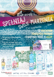 Konkurs "Kup wodę i spełniaj swoje marzenia" Intermarche
