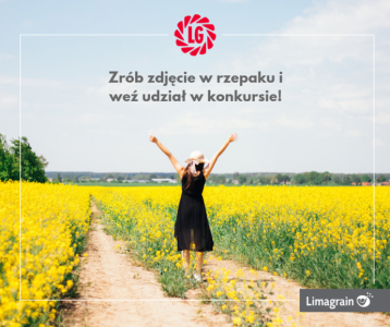 Konkurs "Moje zdjęcie w rzepaku"