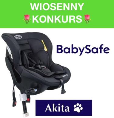 Wygraj fotelik RWF BabySafe Akita